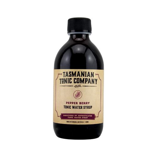 Tasmanian Tonic Company Pepperberry Tonic Syrup 300ml