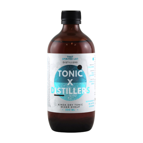 Tonic X Distillers: Kinda Dry Tonic Syrup 500ml