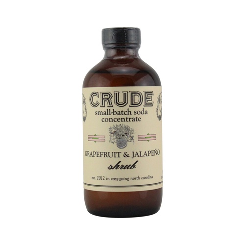 Crude Grapefruit & Jalapeño Shrub 237ml