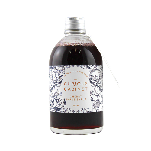The Curious Cabinet Cherry Shrub 250ml