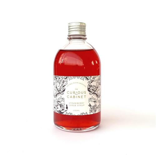 The Curious Cabinet Strawberry Shrub 250ml
