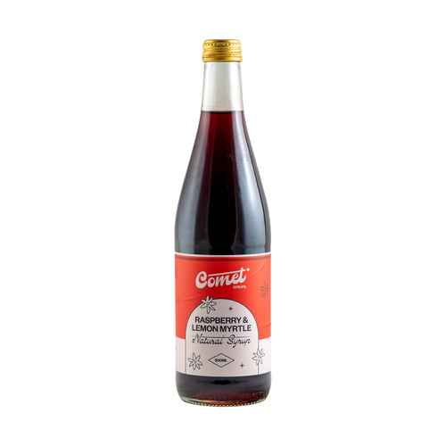 Comet Raspberry & Lemon Myrtle Syrup 500ml