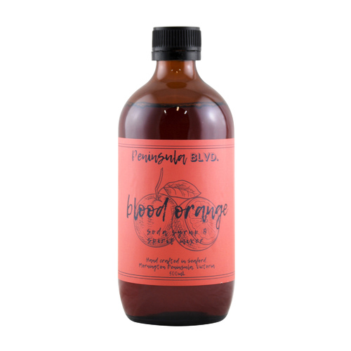 Peninsula Blvd: Blood Orange Syrup 500ml