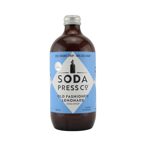 Soda Press Co. Old Fashioned Lemonade Syrup 500ml