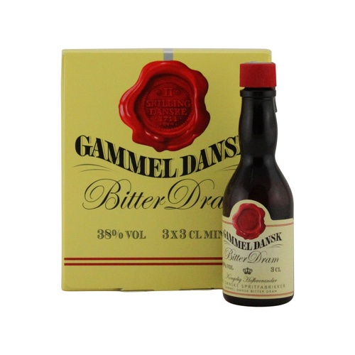 Gammel Dansk Bitter Dram 3 x 30ml [Mini]