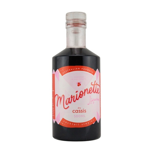 Marionette Dry Cassis Liqueur 500ml