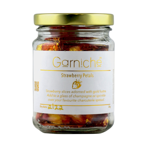 Garniche79 Edible Gold Strawberry Petals