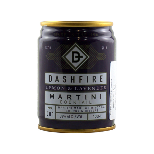 Dashfire Lemon & Lavender Martini Cocktail 100ml