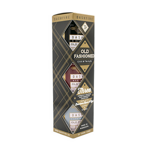 Dashfire Old Fashioned Cocktail Pack 3 x 100ml